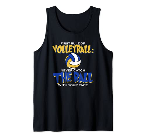 Primera regla del voleibol: nunca atrapes la pelota con la Camiseta sin Mangas