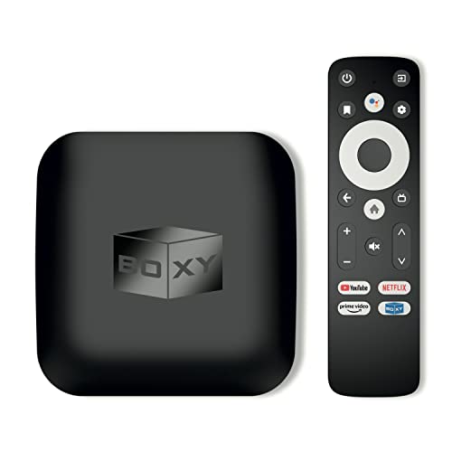 BOXY Android TV 11 Box | Reproductor Multimedia | Dune HD Media Center | Chromecast | Netflix in 4K Dolby Vision & Atmos | MKV/ISO DV P7 FEL AFR, HDR10+, DTS, USB 3.0, Wi-FI, Bluetooth 5