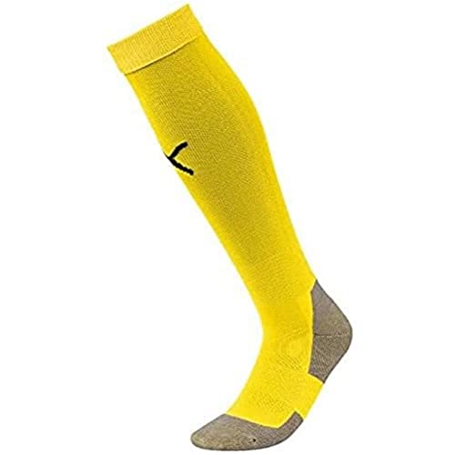 Puma Liga Socks Core, Calcetines para Hombre, Amarillo (Cyber Yellow/Black), 31-34 (Talla del fabricante: 1)