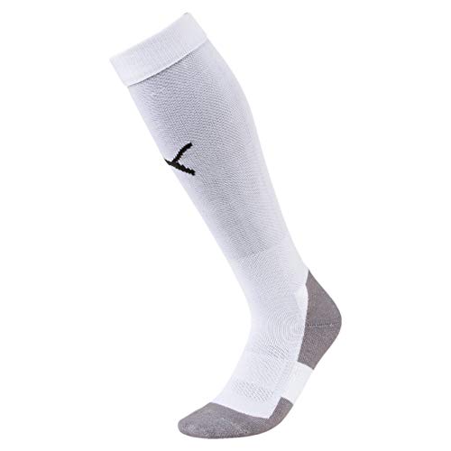 Puma Liga Socks Core, Calcetines para Hombre, Blanco (White/Black), 31-34 (Talla del fabricante: 1)