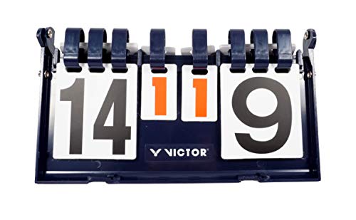 VICTOR Scoreboard - Marcador de puntuación y tiempo, color Azul Oscuro