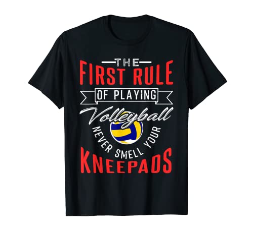 Diseño de rodilleras de voleibol de primera regla Camiseta