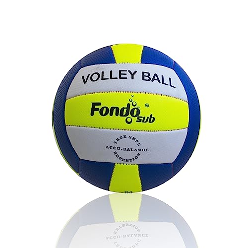 fondosub Balón Volley Ball, Pelota Voleibol Playa Cuero sintético Medida Oficial diseño Smash